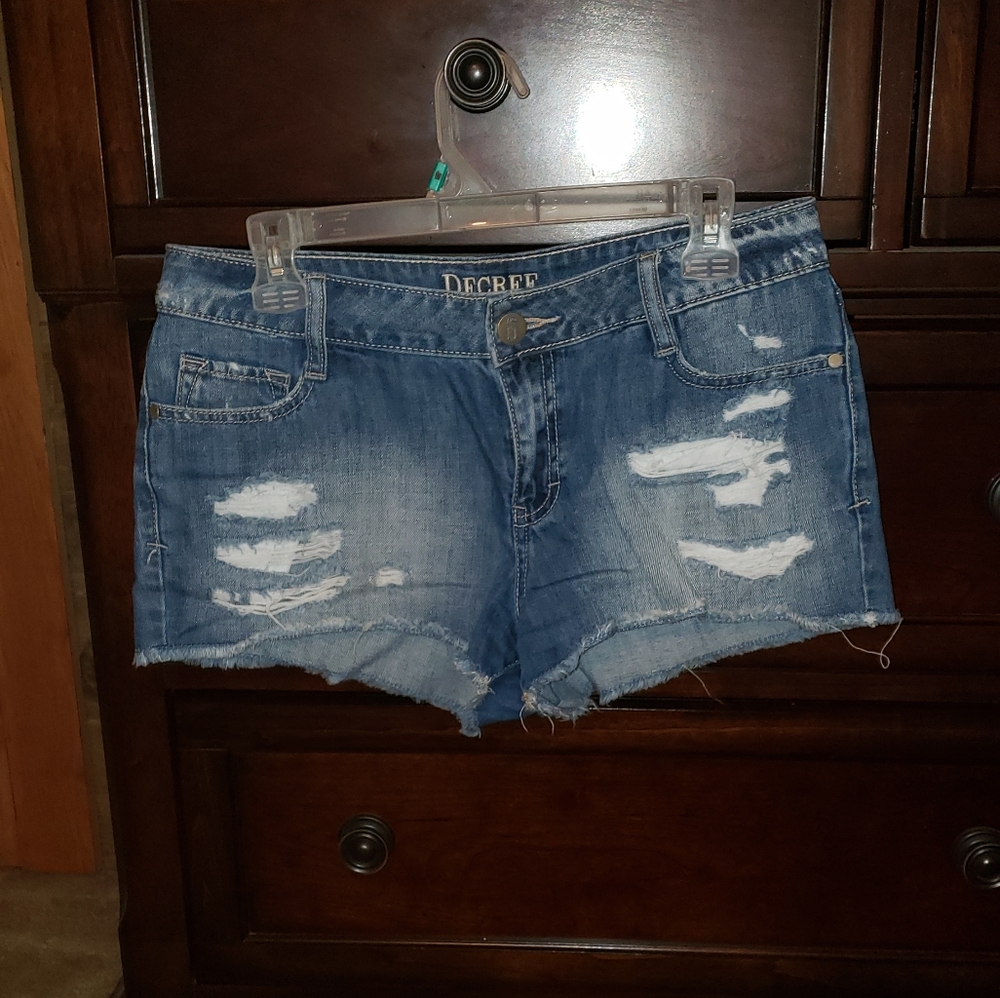 Decree Blue Jean shorts